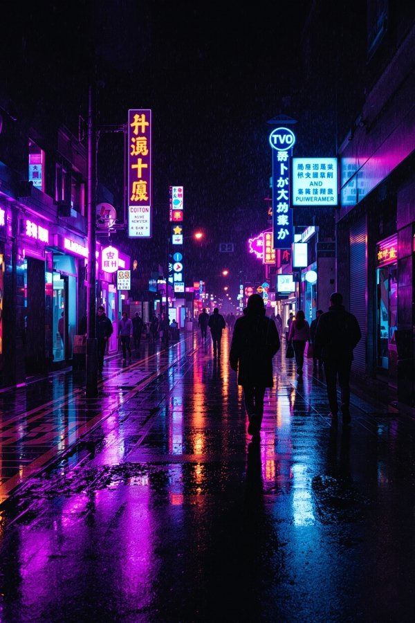 雨夜街头 - 动漫在线观看高清海报